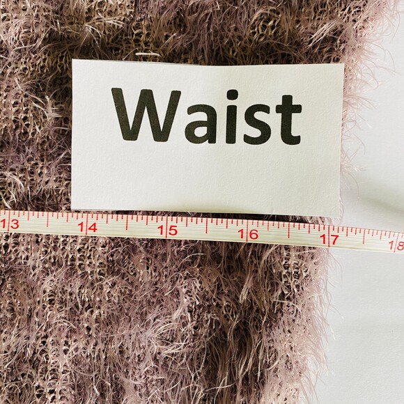 NWT Nine West Fuzzy Soft Brushed Knit Purple Pullover Fluffy Sweater Sz M - Picture 7 of 12